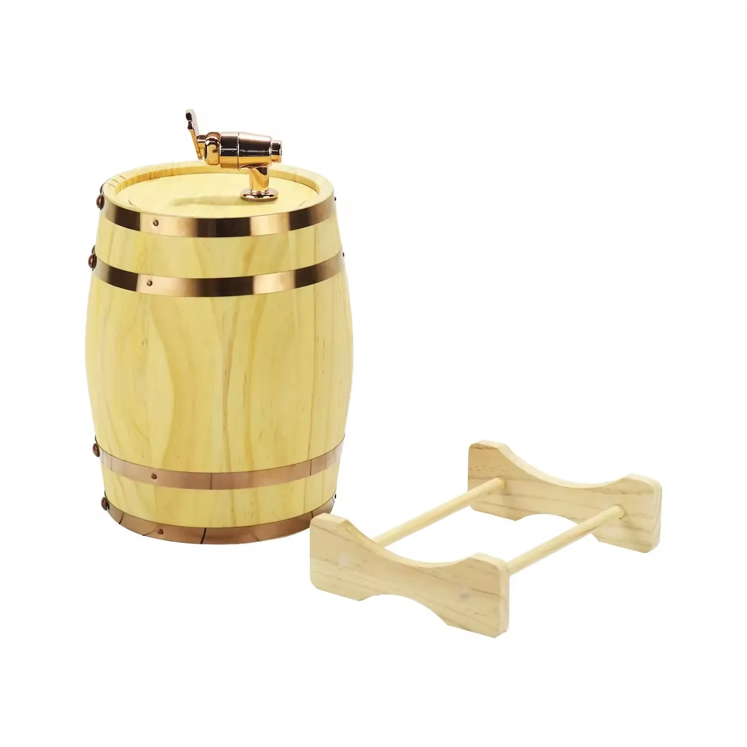 Long Used Barrel Decorative Wooden Barrels Furniture Wooden Wine Barrel For Sale