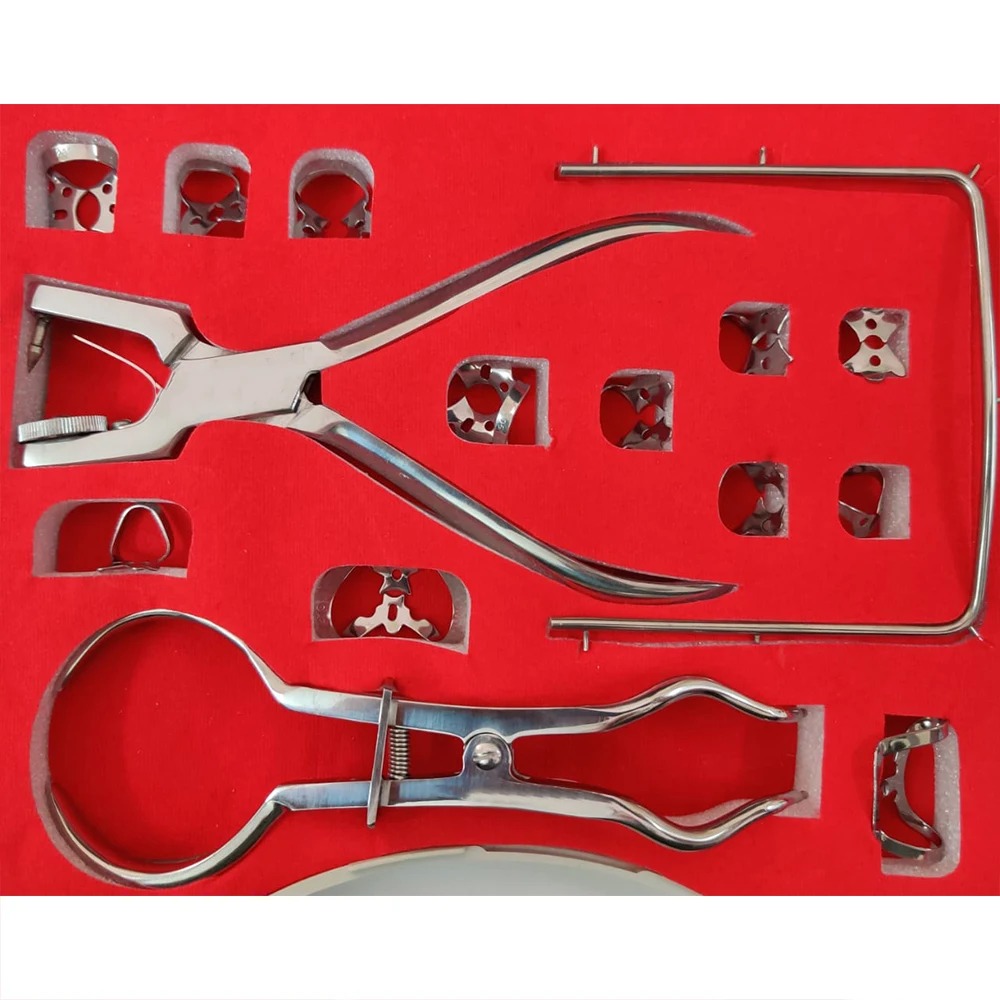 High Quality Orthopedic Dental Implant Kit Manual Surgical Instruments Set Made of Steel