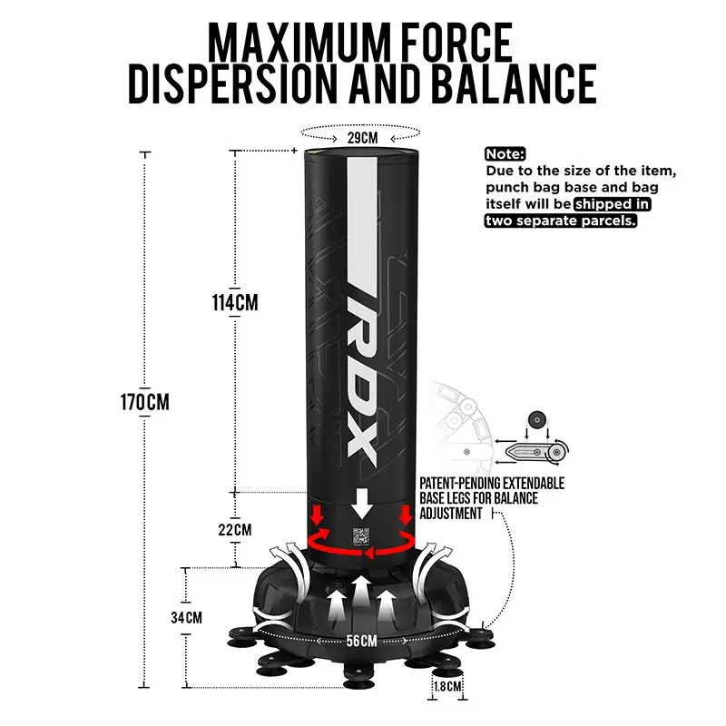 Professional Wholesale Boxing Punching Bags Free Standing - Heavy Training Boxing Punch Bag with Mitts Set For Training