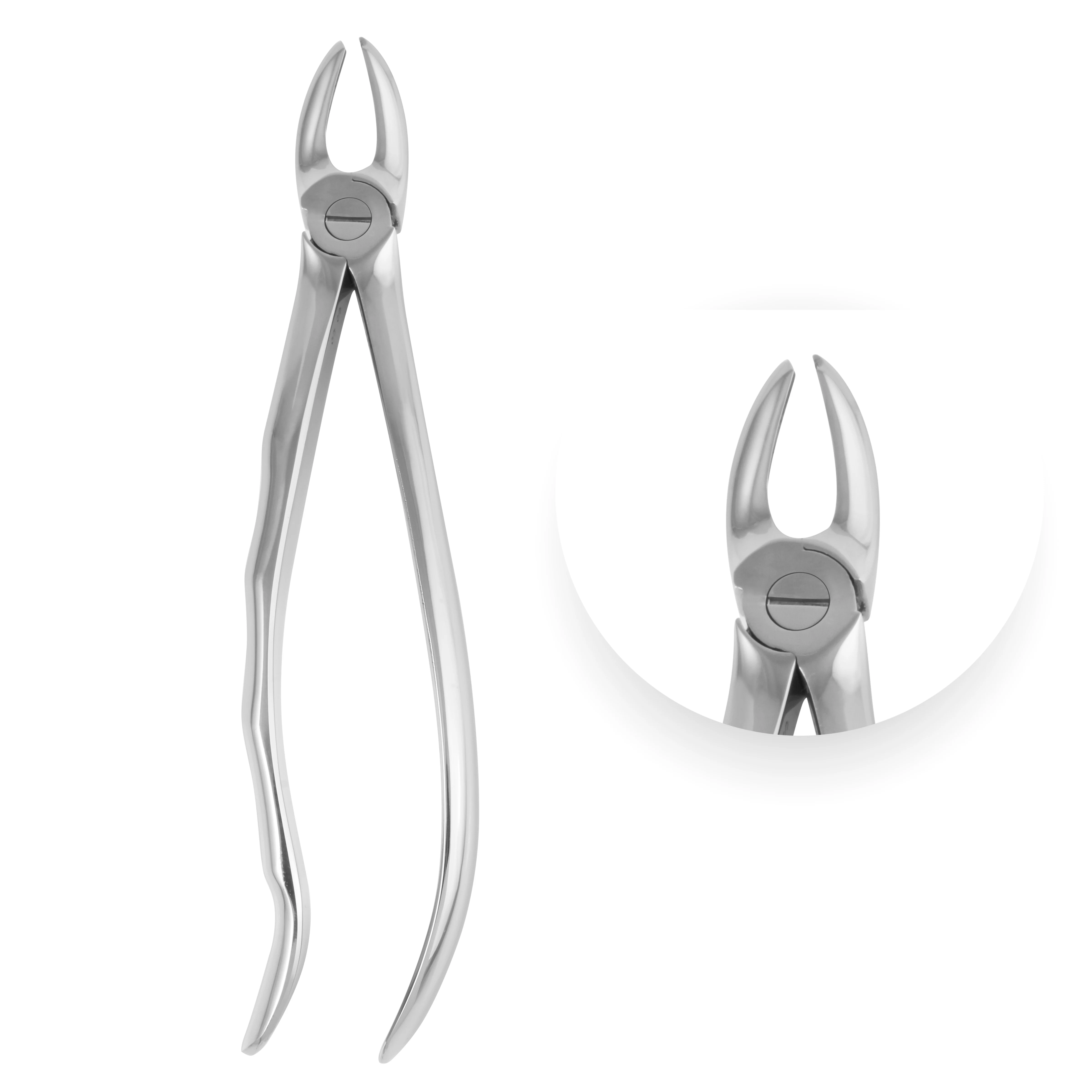 Dental Surgical Instruments Reusable Stainless Steel Tooth Extraction Forceps Manual Dental Tooth Extracting Forceps