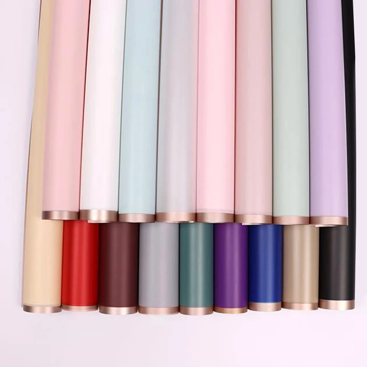 Florist Supplies Wholesale Waterproof Flower Bouquet Packaging Wrapping Paper For Flowers