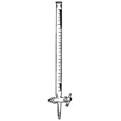 Laboratory Glassware Burette Borosilicate Glass heat Proof Various size and capacity and titration