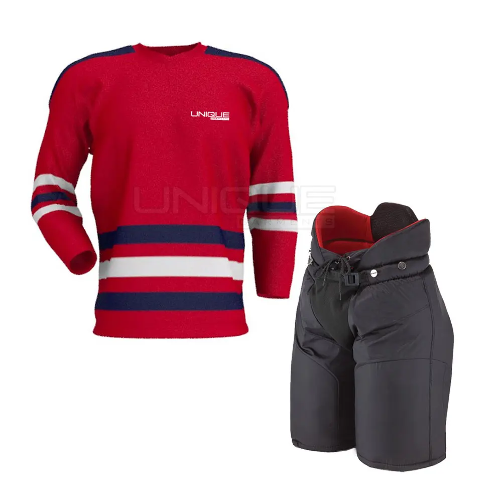 New Style Training Ice Hockey Wear Best Selling Ice Hockey UniformIn Plain Color