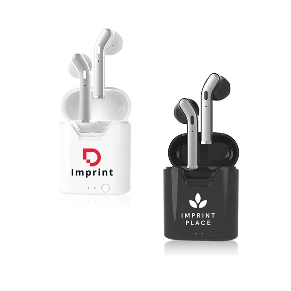 True Wireless Earbuds with Charging Case Never Miss a Beat Total Freedom, Total Power Compact Design