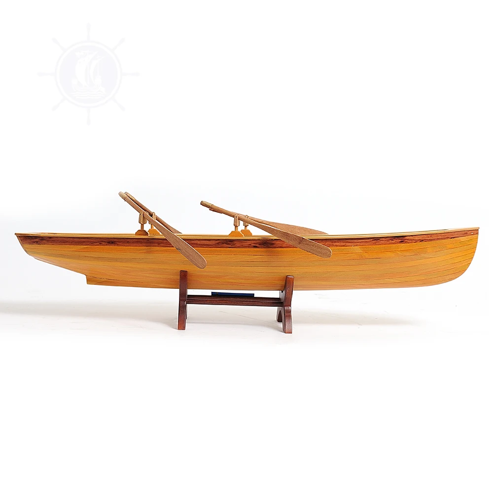 Whitehall Tender Model Ship 60 cm Handcrafted Wooden Replica with Display Stand, Collectible, Decor, Gift, Wholesale