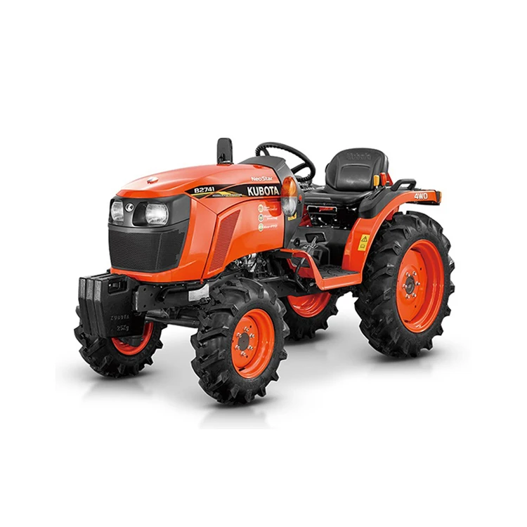Premium Quality 750 KG Lifting Capacity Advance Power Steering Made in Japan 3 Cylinder Engine 27HP Kubota Farming Tractor