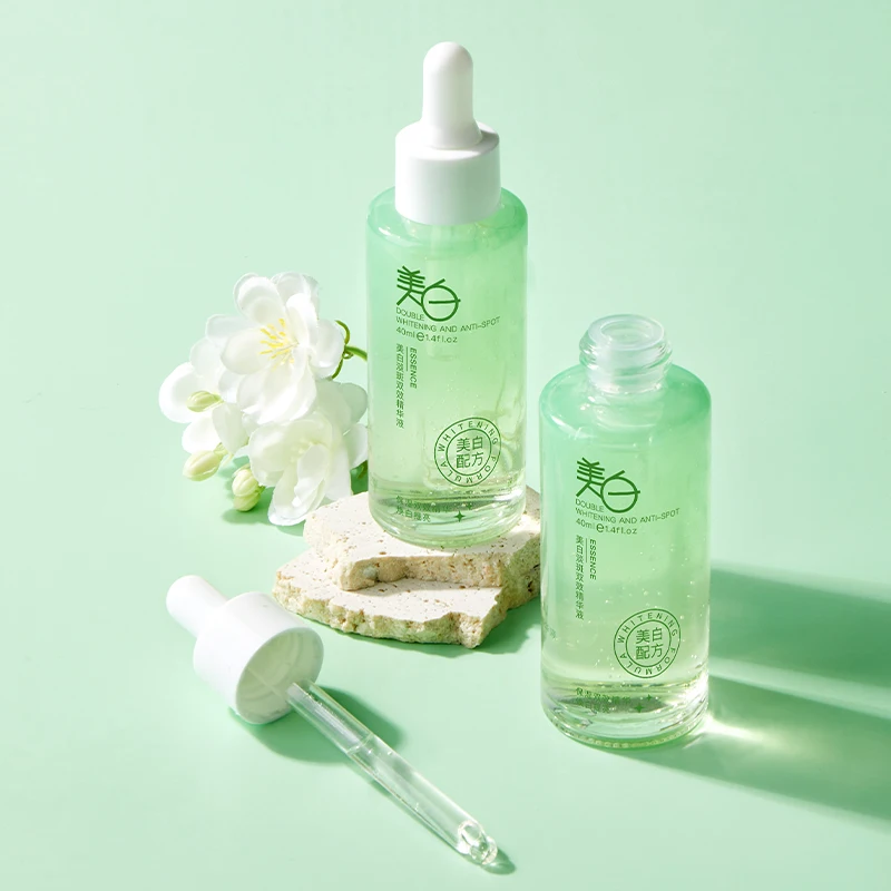 OEM Whitening Dark Spot Serum 40ml / 1.35 fl oz with Niacinamide Vitamin C for Brightening Moisturizing Skin Lightening Serum