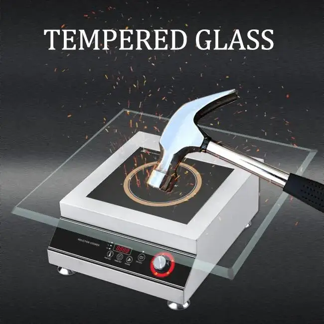 5000W Waterproof Kitchen Appliances Efficient Induction Cooker Commercial