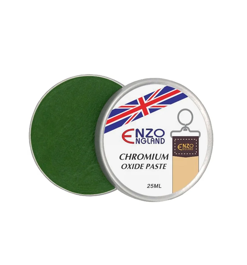 CHROMIUM GREEN OXIDE PASTE Diamond Infused Cream for Leather Restoration for Strop Strap Honing Belts Kitchen Space