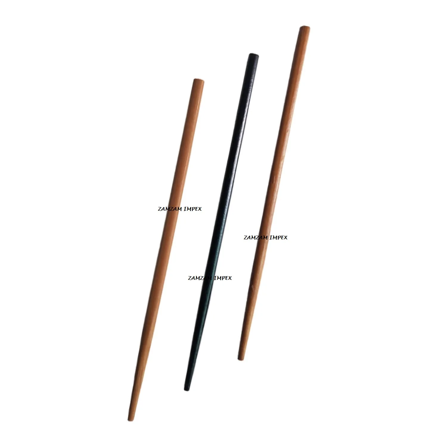 Handmade 6 Pcs Plain Handcrafted Multicolor Wooden Juda Hair Pin/Stick for Women By ZAM ZAM IMPEX