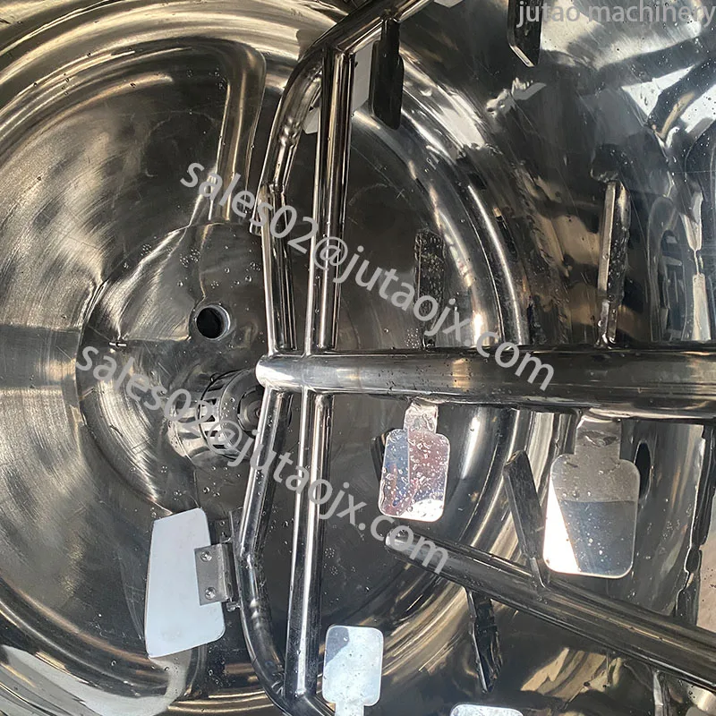 Stainless Steel Mixing Tank Shampoo And Conditioner Production Emulsion Homogenizer And Mixer