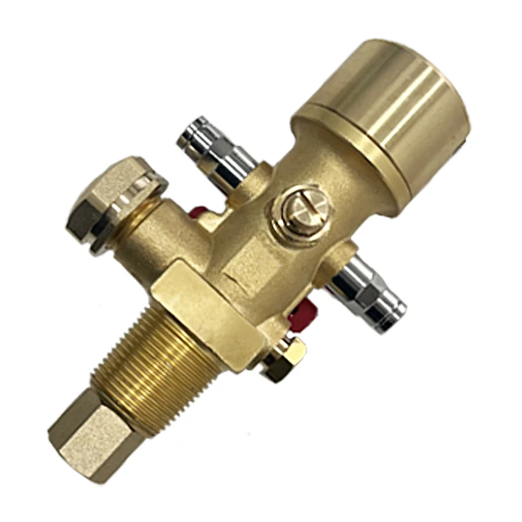 China 150bar CO2 Cylinder Solenoid Valve Automatic Fire Extinguisher System Valve