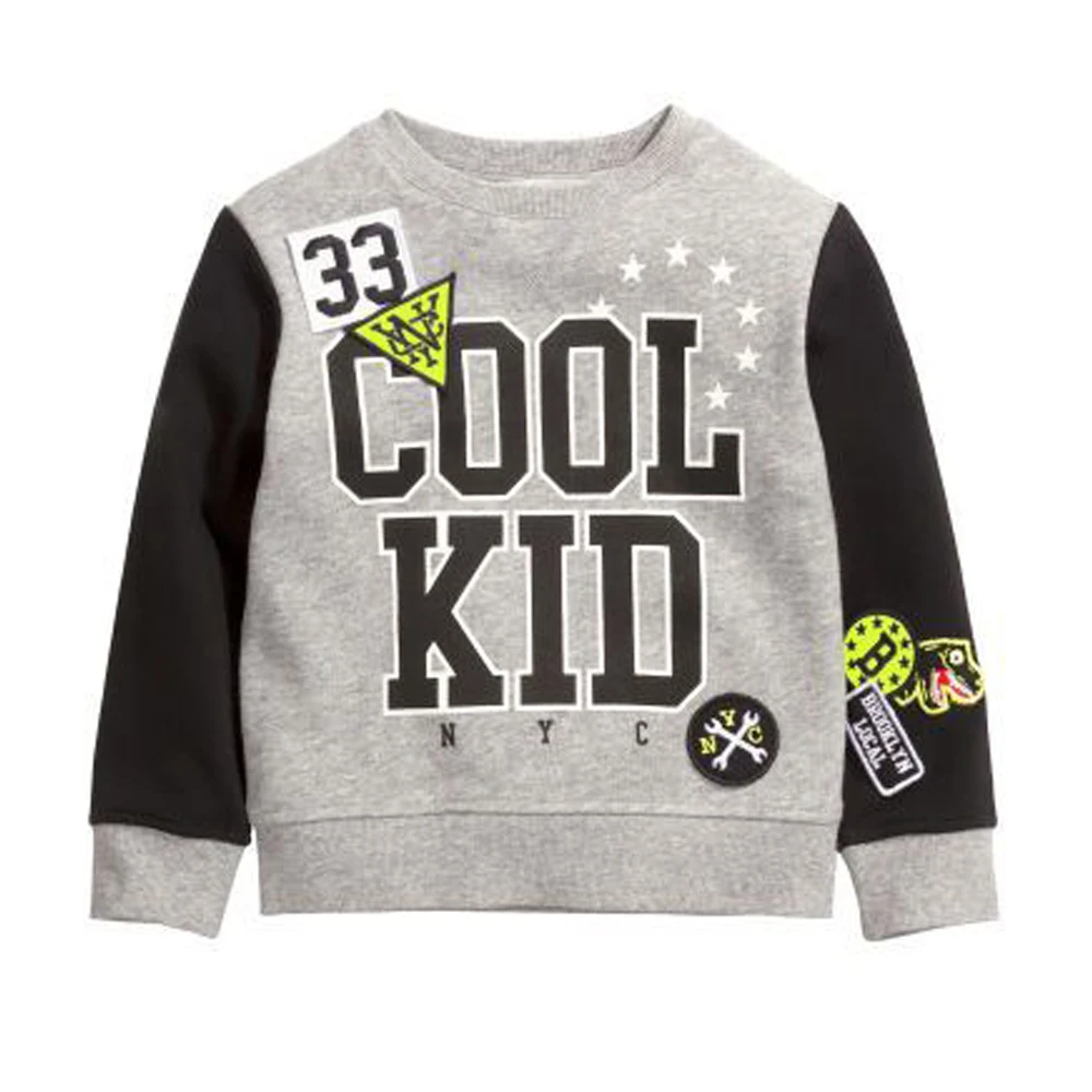 Children clothing wholesale custom baby kids clothes long sleeve t shirt