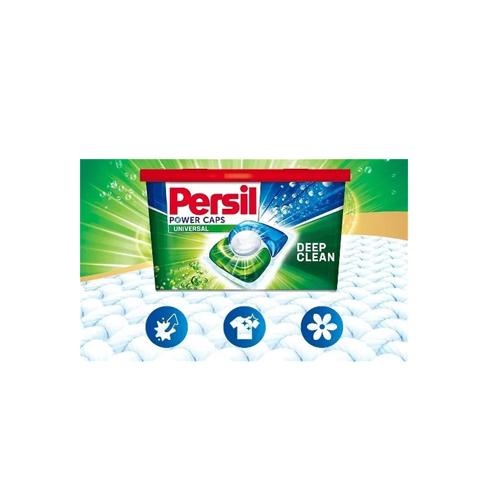 Persil Power Caps 48 стирок непревзойденное чистящее средство одноразовый стиральный порошок для глубокой очистки одежды