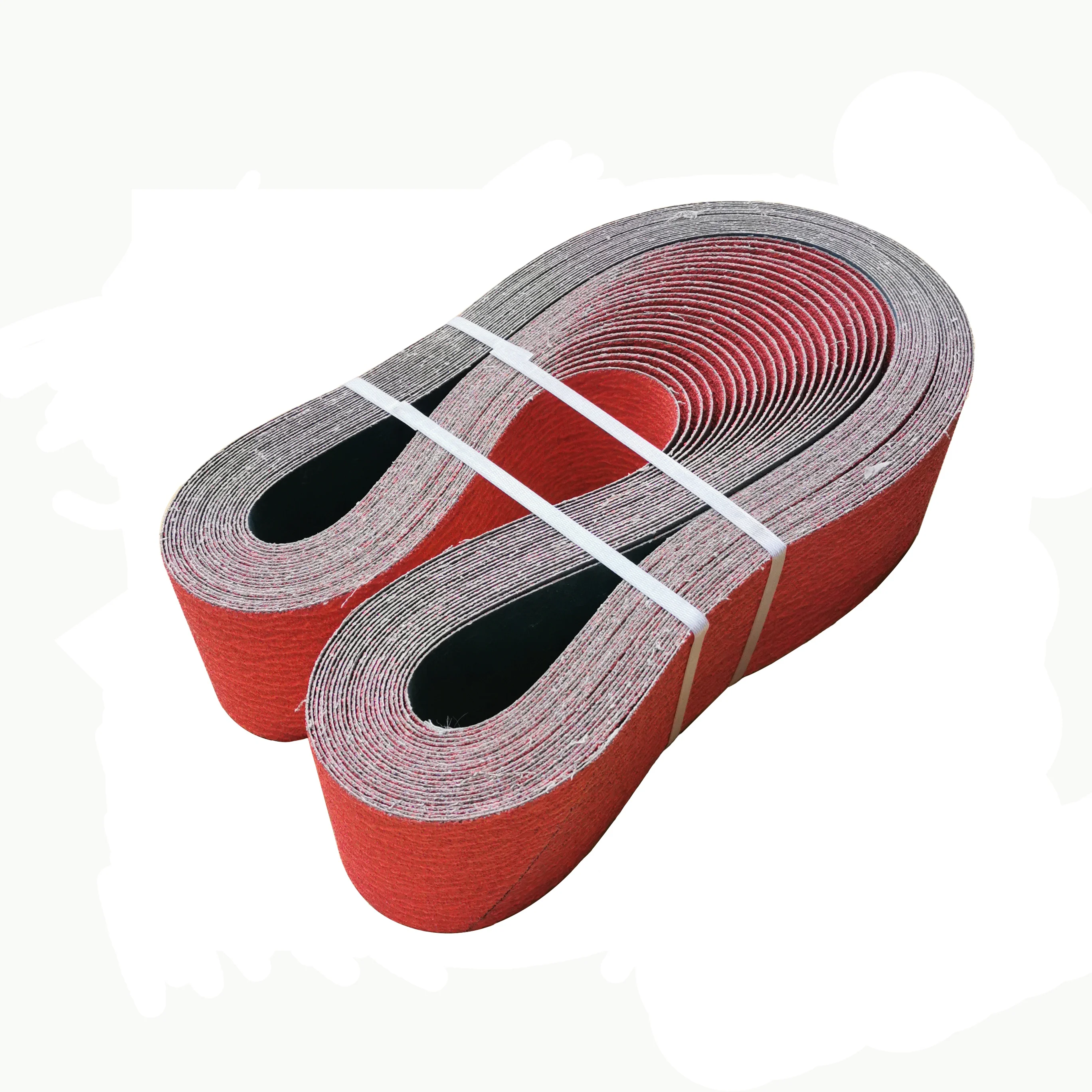 Grit 36-120# Ceramic Cloth Sanding Belt for High Hardness Materials Titanium and Golf Club Heads