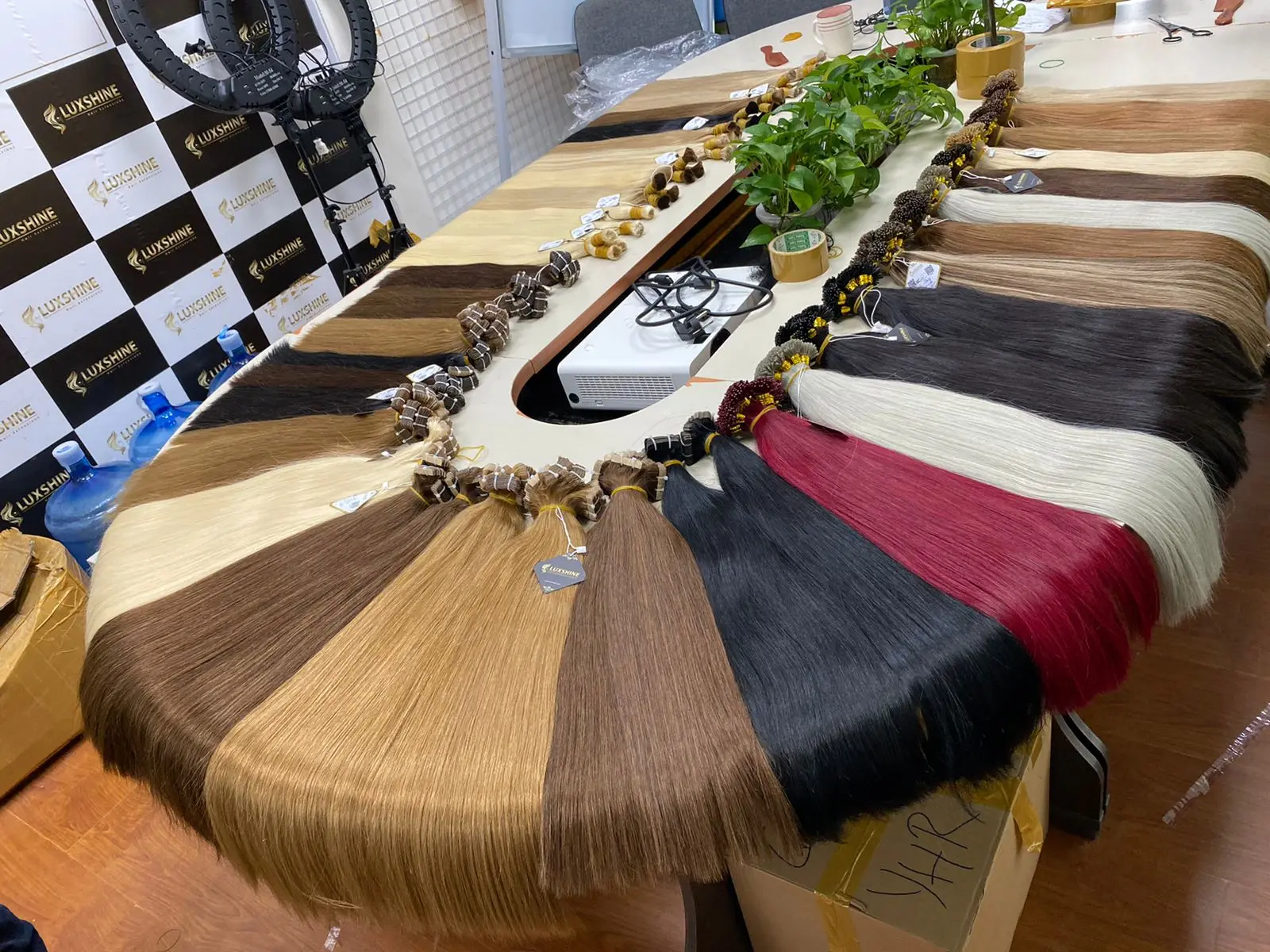 Top product Double drawn Peruvian Hair highlight i tip Hair Extensions Human Hair Extension straight Style AliExpress Sophia