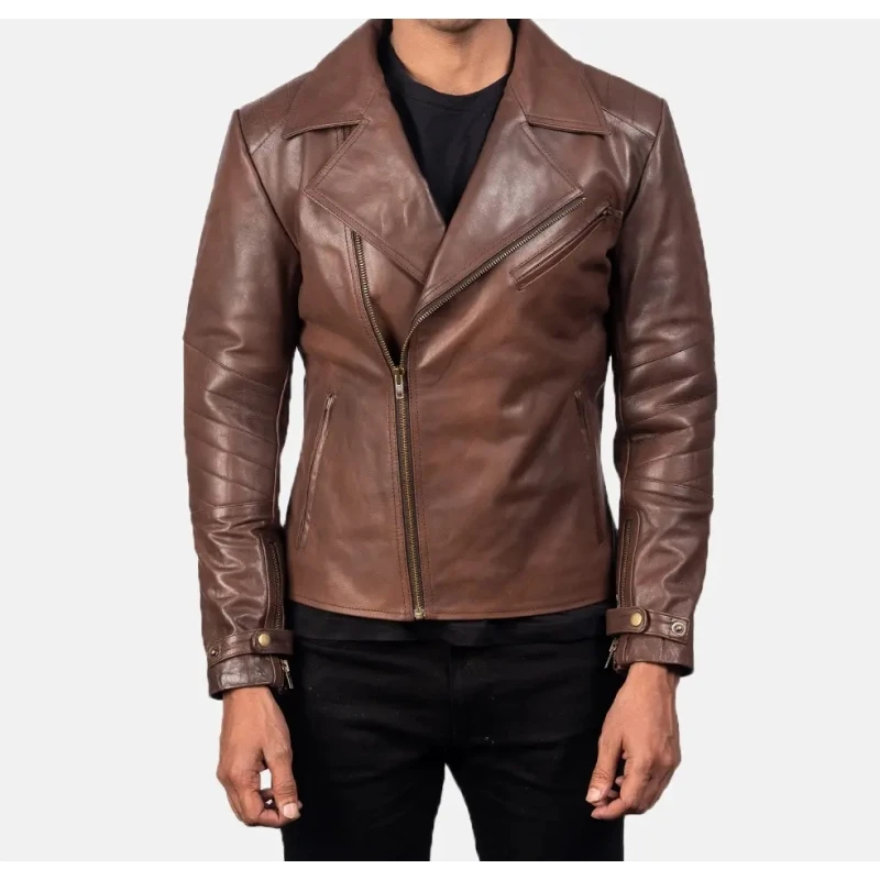 Wholesale Fashion Men Leather Jacket Fashion Men PU Leather Jacket High Quality Leather Jacket