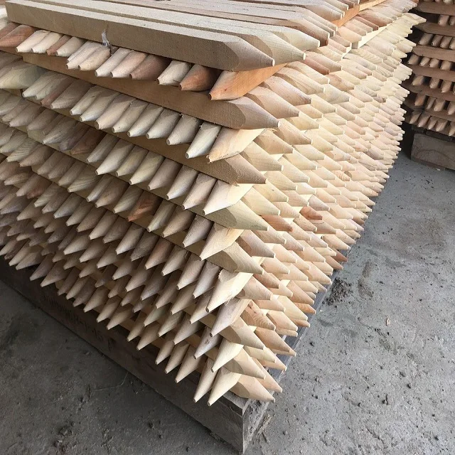 Oak / Walnut / Douglas Fir pressure treated wooden stakes