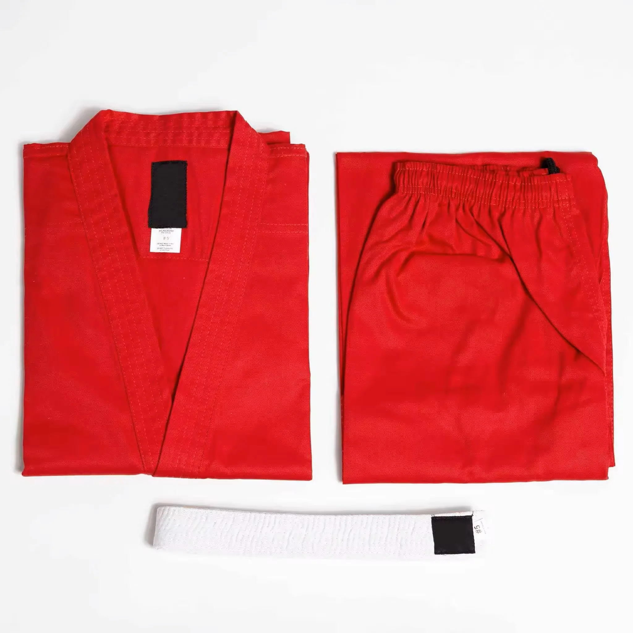 Wholesale Prices Customized Logo Printing Red Color Judo Gi for Adults Training Ijf Approved Judo Kimono Gi For Sale MS-JG-01