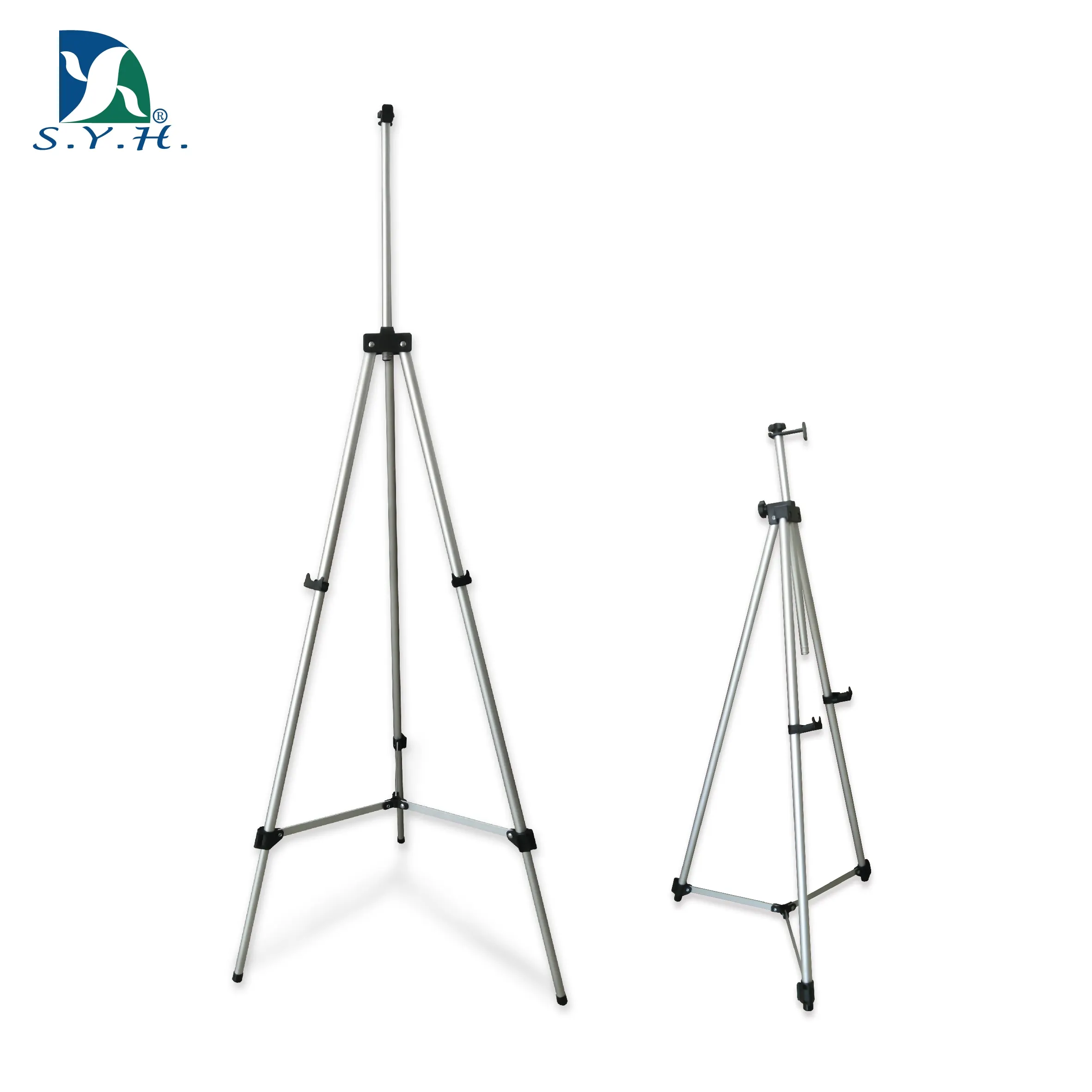 Aluminum Whiteboard Tripod Easel Versatile Floor Easel for Artists Presentations