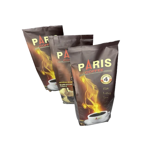 Дизайнерская этикетка для покупателя Органическая Арабика PARIS 04 сливочное масло кофе и соль срок годности-1 год Произведено во Вьетнаме