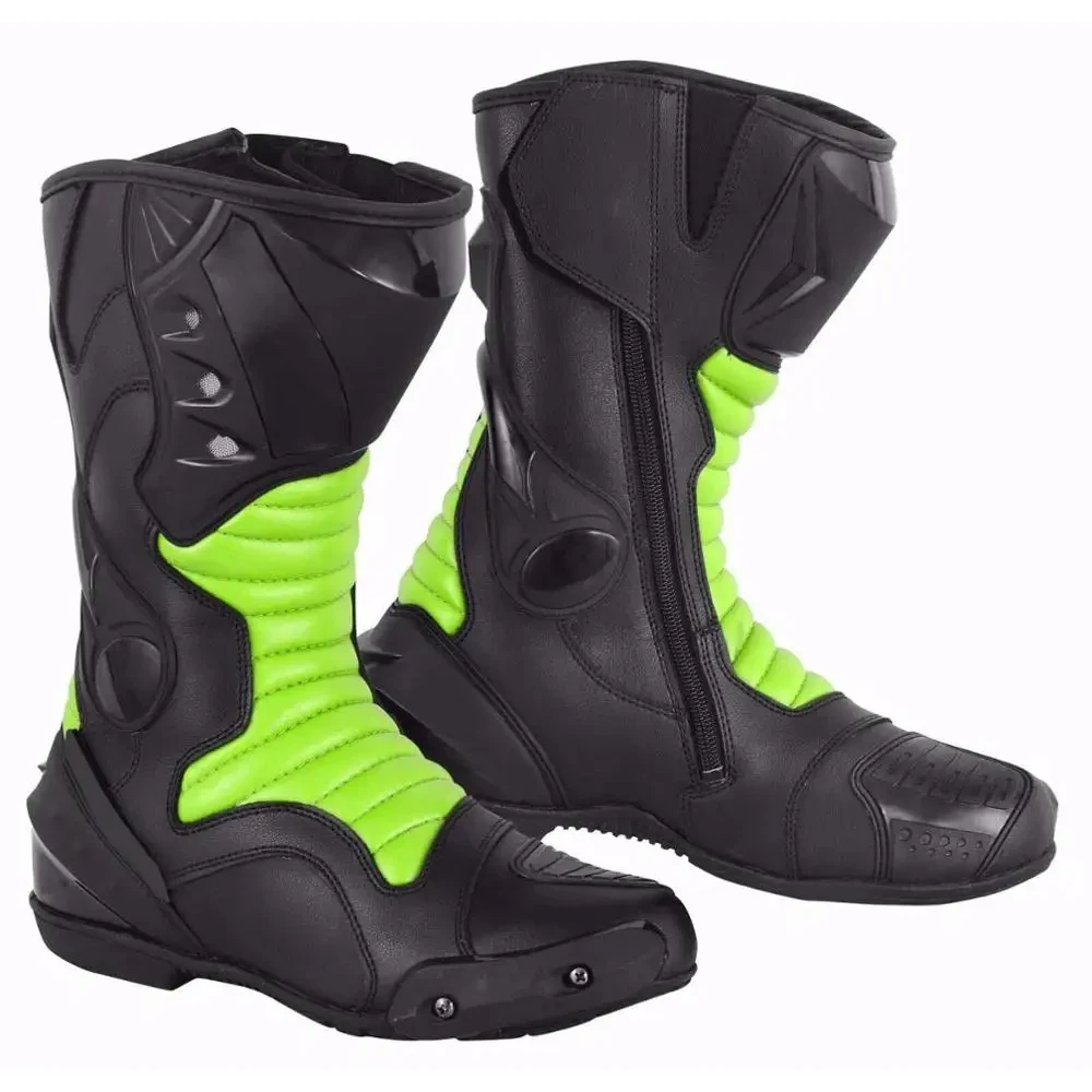 Best Design Trendy Fashionable Motocross Motorcycle Riding Moto Racing Boots Long Motorcycle Shoes Racing For Men