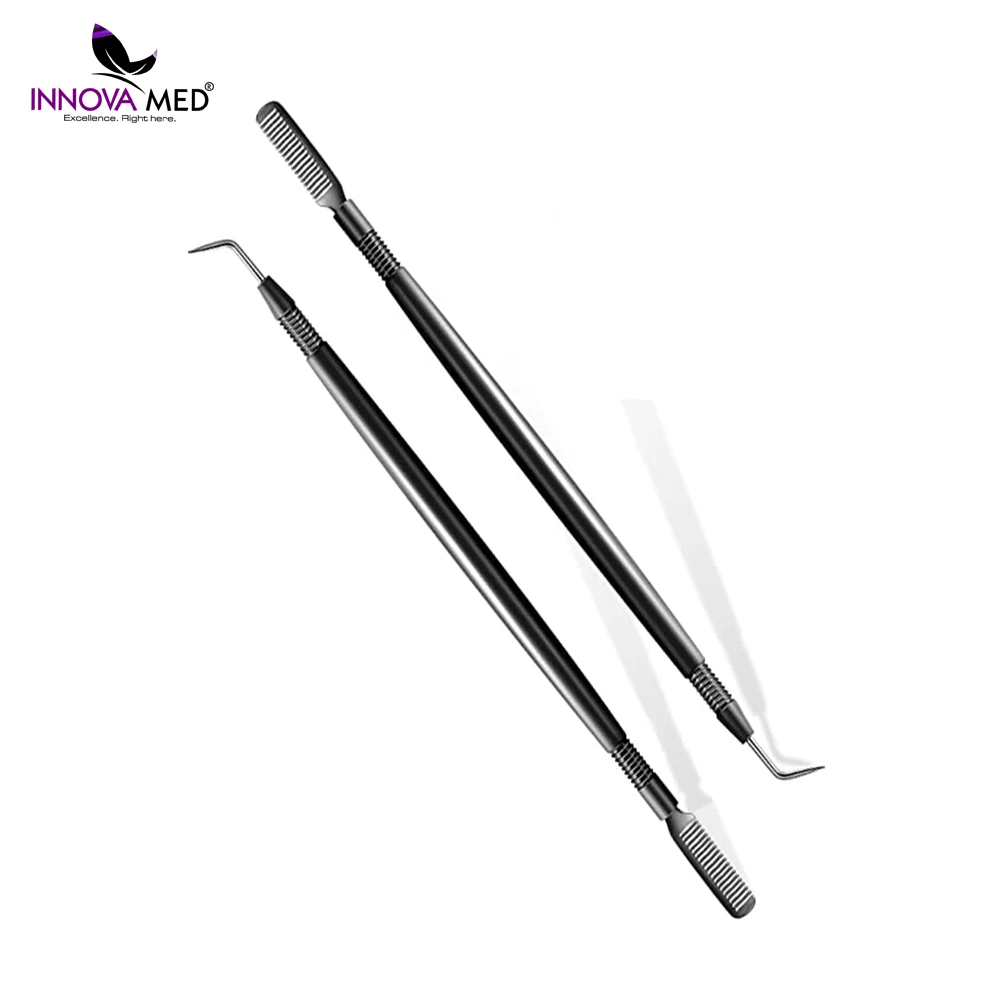 Black Color Stainless Steel Lash Lifting Tools Eyelash,Best Quality Lash Lifting Tools INNOVAMED INSTRUMENTS