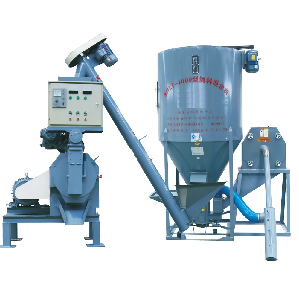 Hot Sale Feed Production Line Animal Feed Making Line Price For Rabbit Bird Cat High Quality Pet Food Feed Factory Used