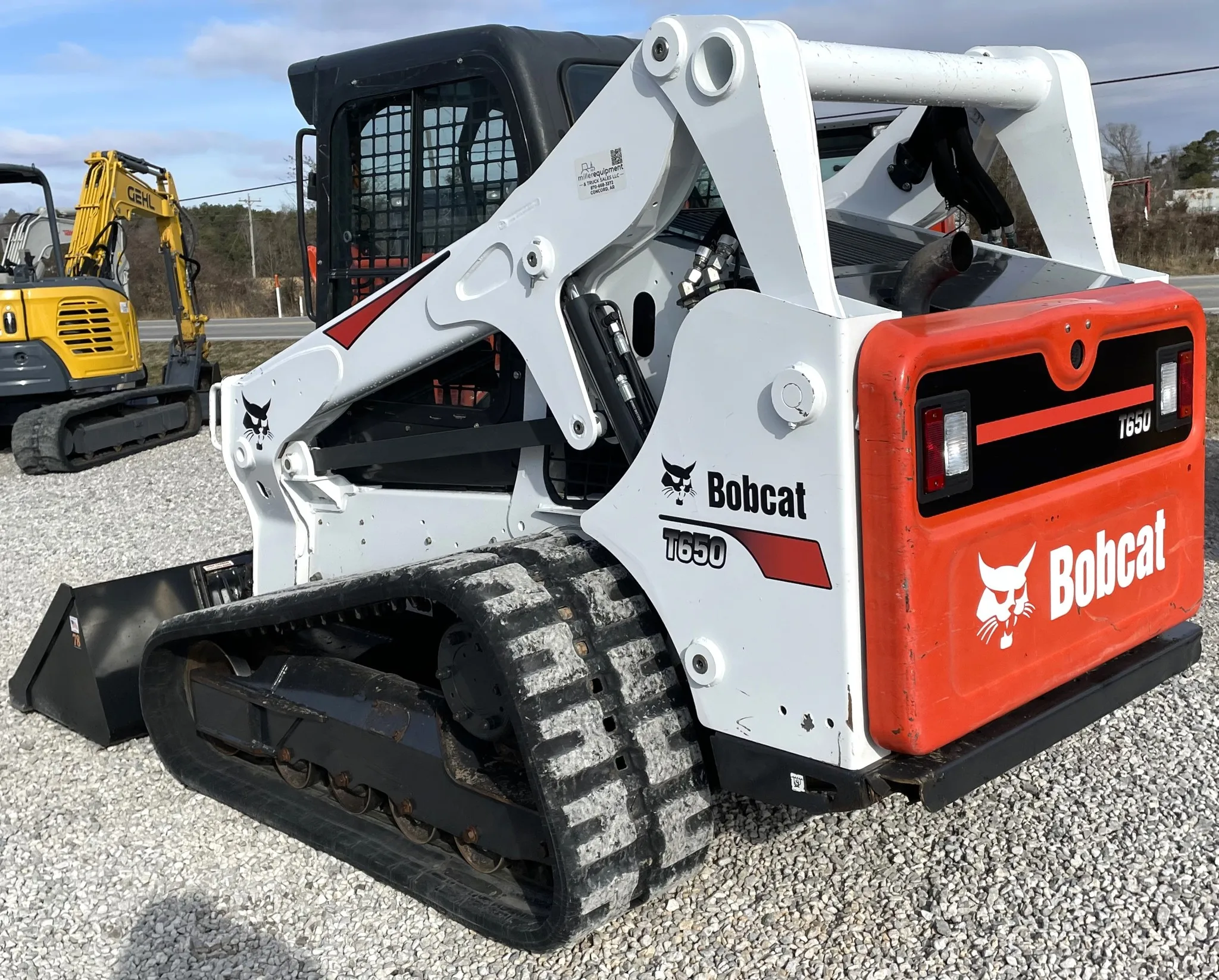 Ready for shipping used  2017 Bobcat T650 skid steer loader mini skid steer