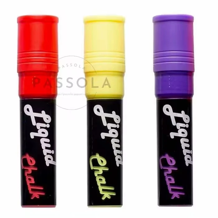 Parallel Tip 20 mm Water based Erasable Liquid Chalk Marker 50 colors