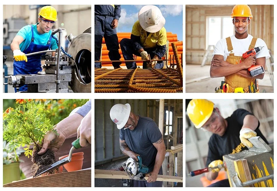 Work Gloves Full Leather Driving gloves Men For Motorcycle Gardening Safety Protective Fruit Picking