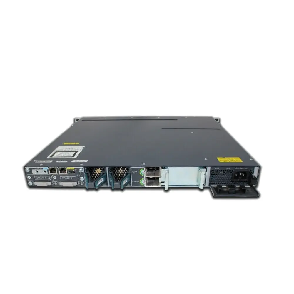 C.isco C.atalyst WS-C3750X-48P-L 48P 1GbE 435W PoE+ Switch