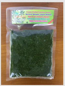 Wholesale Cheap Price OEM Organic Sliced Frozen Cassava Frozen Cassava Leaf High Quality HUNG TAM VN from Vietnam