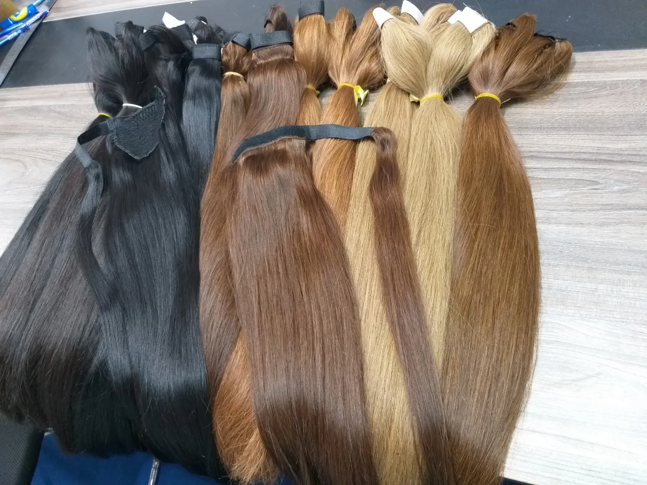 Hot Selling Cheap Ponytail Hair Extensions Raw Unprocessed Hair 100% Natural Human Hair High Quality Very Smooth & Soft