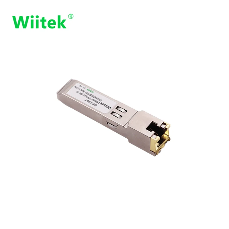 2.5G SFP RJ45 Copper Moduct 100m SFP-2.5G-T Compatible HPE JNP DEL INT ARI UBQ Transceiver sfp to rj45