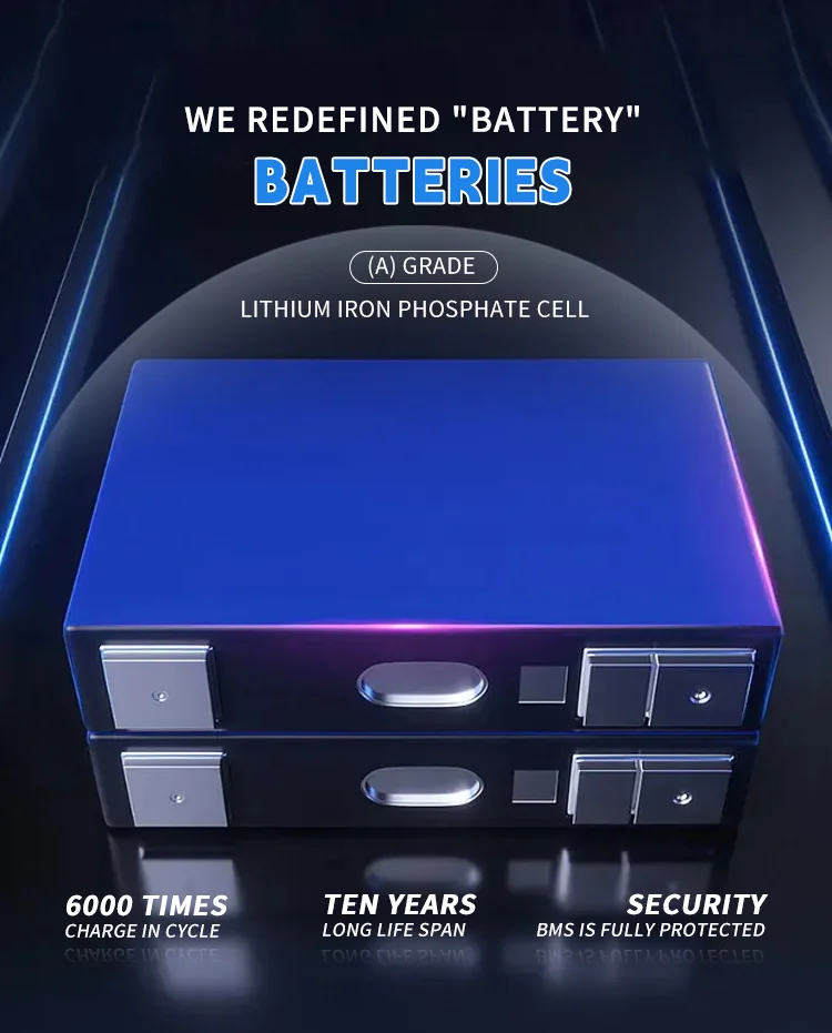 lifepo4 battery 24v 280ah 300ah 320ah Lifepo4 Lithium Hithium 314 ah 3.2v cells Lithium batteries for solar energy storage