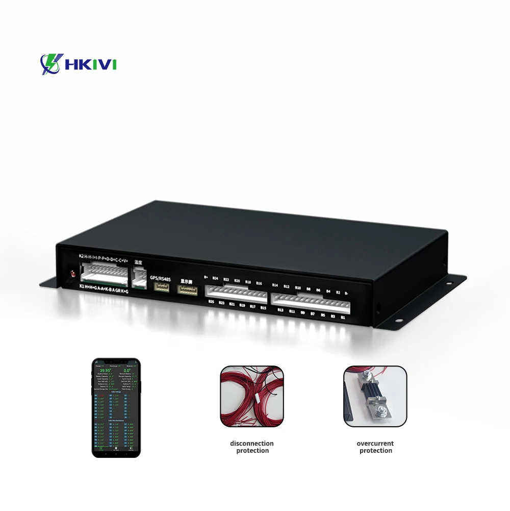 HKIVI B2A25SRP smart BMS high current bms 600A continuous current used with relay for battery packs golf cart Bms