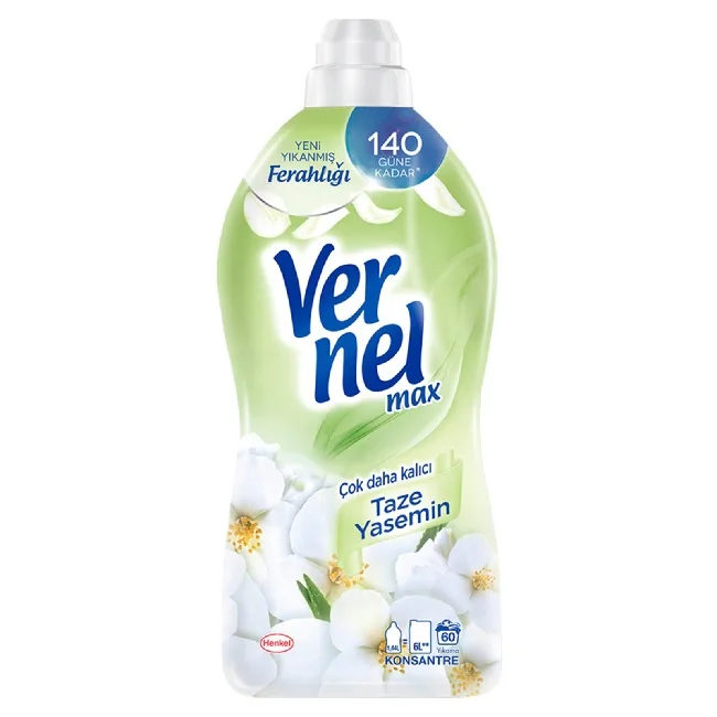 VERNEL MAX CONCENTRATED FABRIC SOFTENER SUPREME ROMANCE SUPREME GLAMOR SENSITIVE SUPREME ELEGANCE FRESH ROSE FRESH JASMINE FRESH