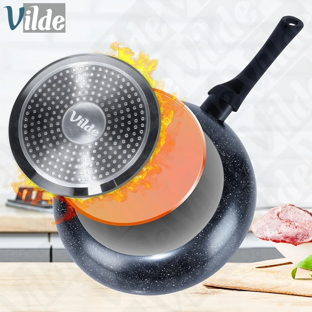 Pan Set Granite BLACK LINE 20 / 24 / 28 cm 3 pcs