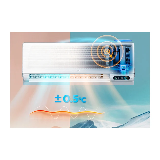 Best Selling TCL FreshIN 2.0 TAC-09CHSDFBI air heat pump mini split inverter air conditioner