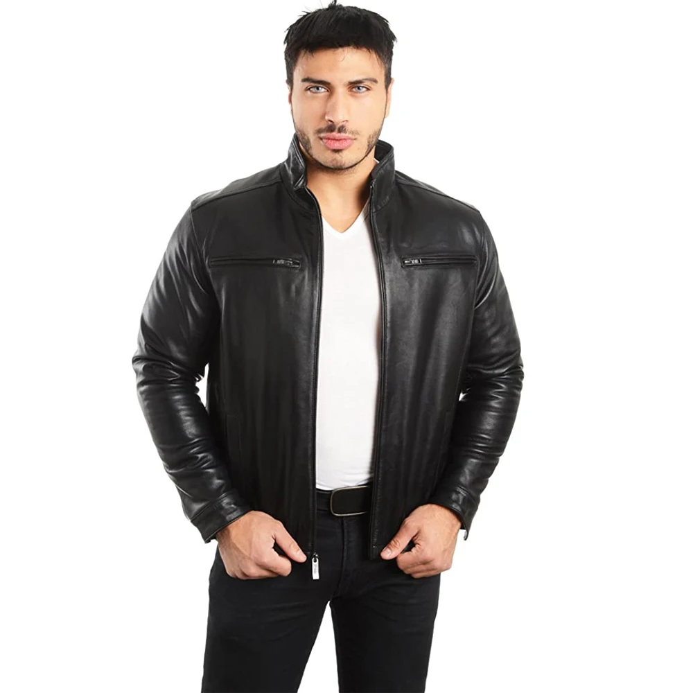 2023 New Arrival Leather Jackets Custom Made Men Leather Jackets Reasonable Price Leather Jackets For Sale