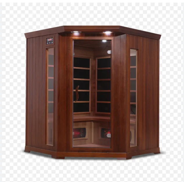 Good Quality 4 Person room Wooden Outdoor Fir Far Infrared Sauna