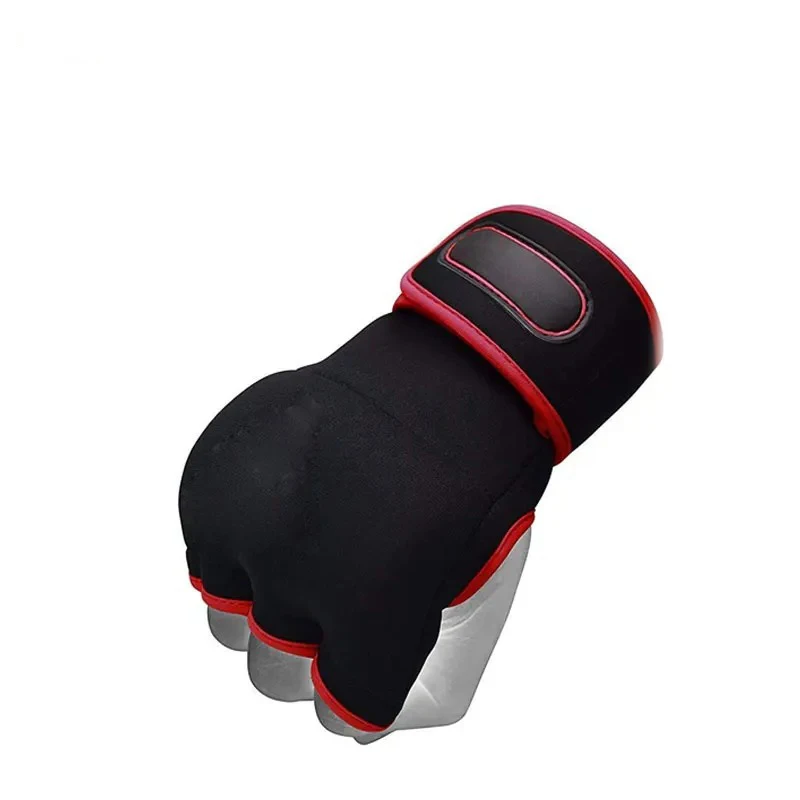 Professional Karate Mitts Elasticated Cotton Martial Arts Boxing MMA Training Inner  Open Finger Muay Thai Bandages Fist