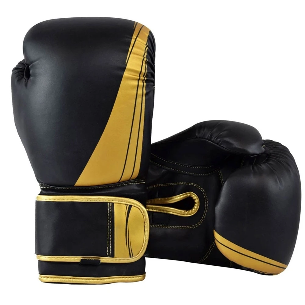 Custom Made Kickboxing Fight Gloves PU Leather Boxing Training Gloves Kids Sizes 6oz 8oz 12oz 14oz 16oz Outdoor Sport Scene