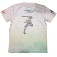 100% Polyester durable quality Cool Quick Dry single jersey sports fabric Marathon Tshirt Running T-shirt Sublimation T-shirt