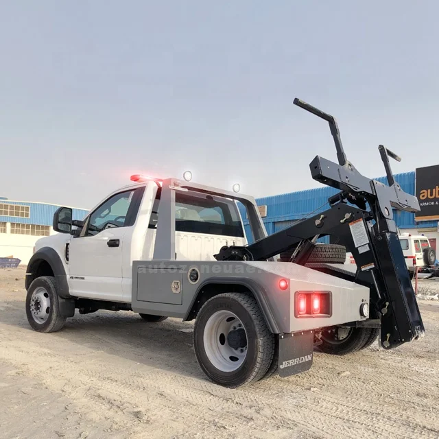 High Quality Diesel Automatic Flatbed Wrecker Units New and Used Tow Trucks for Sale Manual Transmission Type