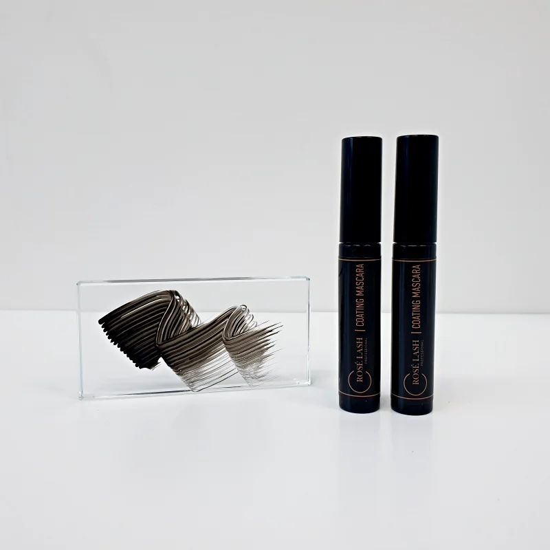 Eyelash Extension Gel Coating Mascara - Black & Transparent Color Coating Mascara 10ml