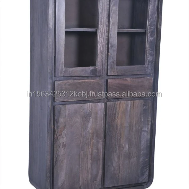 Home furniture Tall Kitchen Hutch Cabinet Dinning Cabinet bookshelf Living Room Furniture white Sideboard Vintage Cabinet