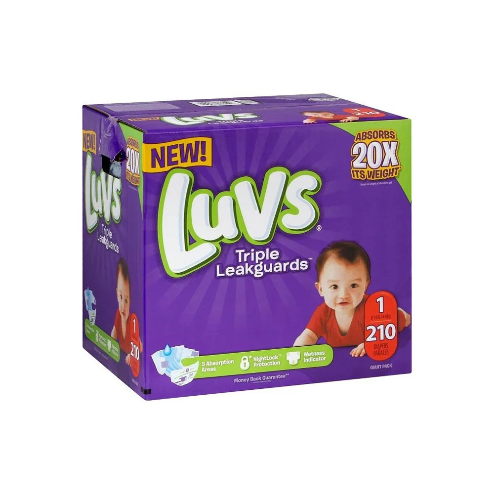Wholesale Price Supplier of Luvs Ultra Leakguards Disposable Baby Diapers Bulk Stock With Fast Shipping