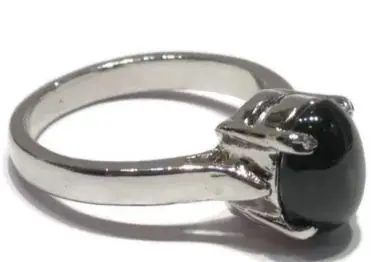 Beautiful Looking Sterling Silver Black Star Gemstone Genuine Ring Sterling Silver Ring Hottest Statement Jewelry